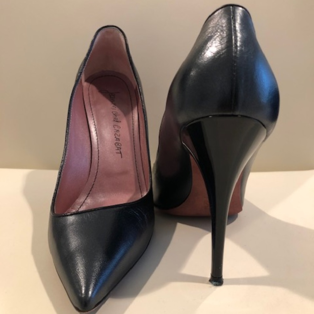 Jean-Michel Cazabat Black Pearlized Heel